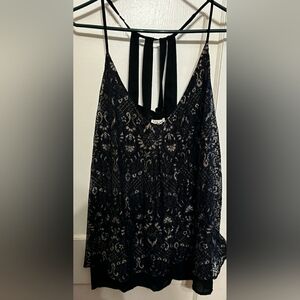 Black and Gold Camisole